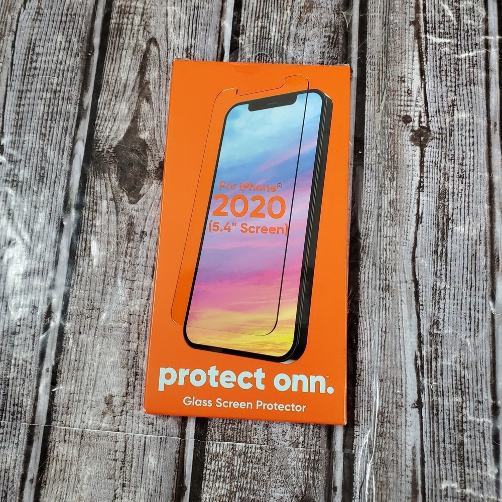 Protect Onn. Glass Screen Protector For iPhone 2020 5.4" Screen